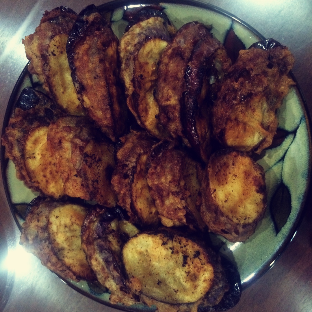 pork香炸茄盒-家鄉的味道 stuffed fried eggplant with pork視頻菜譜