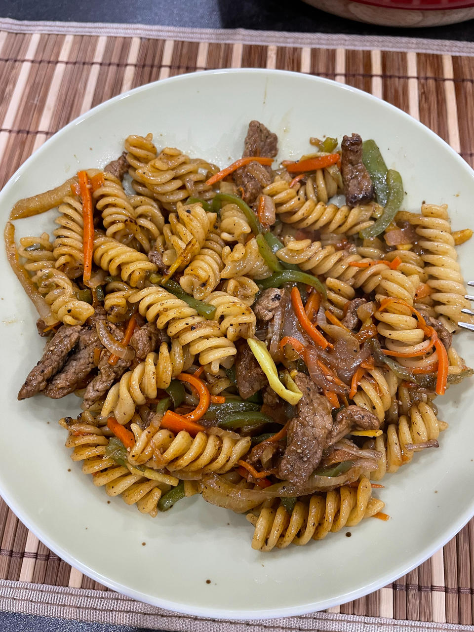 比餐厅好吃的黑椒牛柳意面🍝零失败简单教程