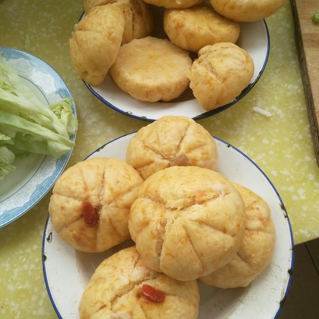 清甜南瓜馒头
