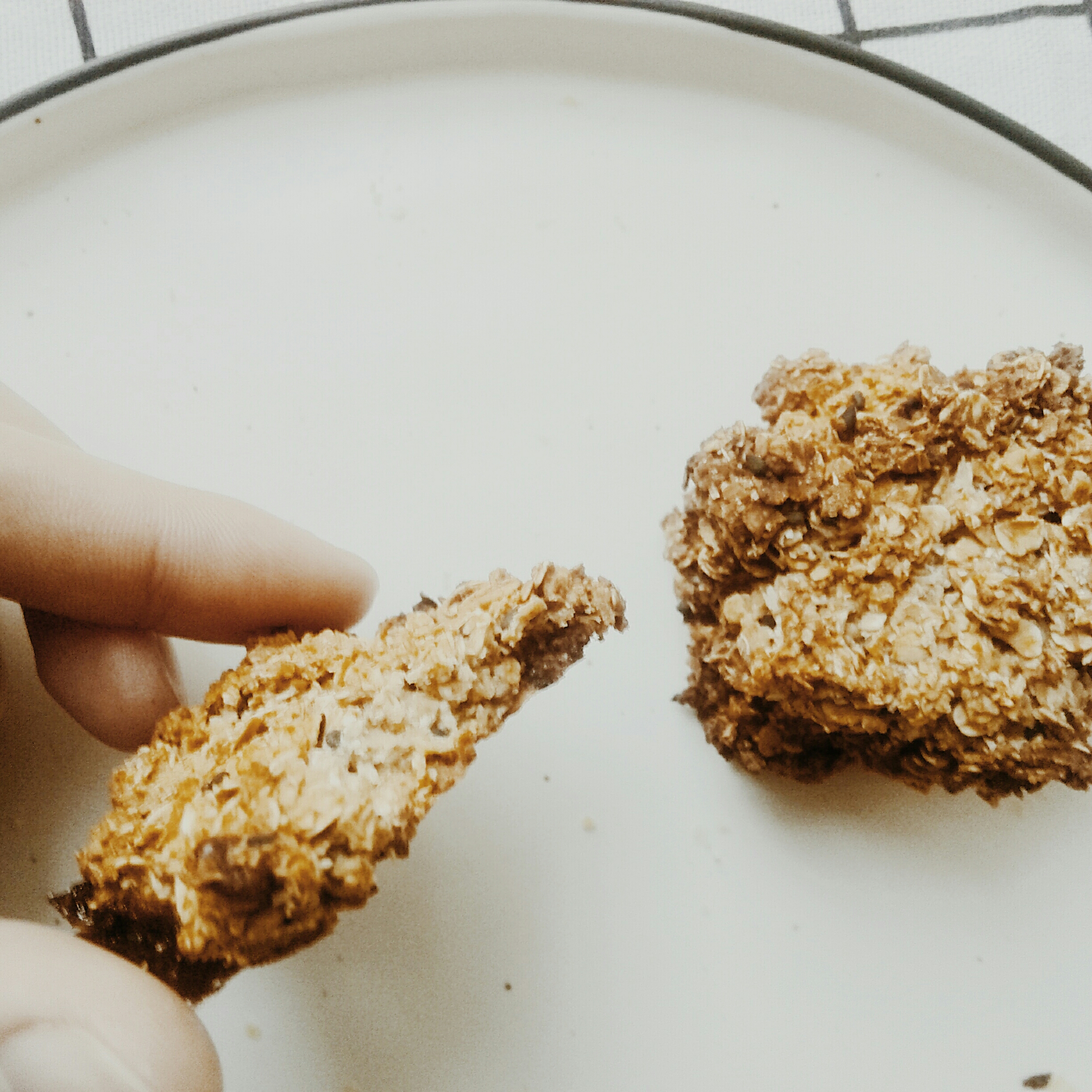 减肥零食——红糖燕麦饼干