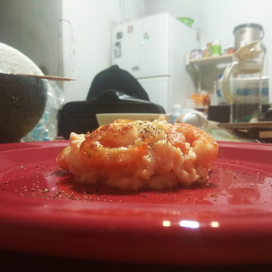 减肥餐：土豆虾仁沙拉