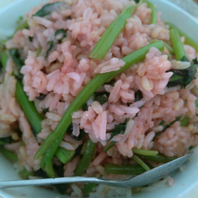 苋菜炒饭