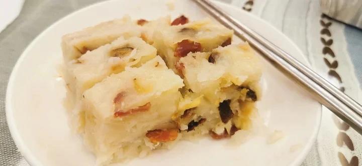 广式腊味萝卜糕