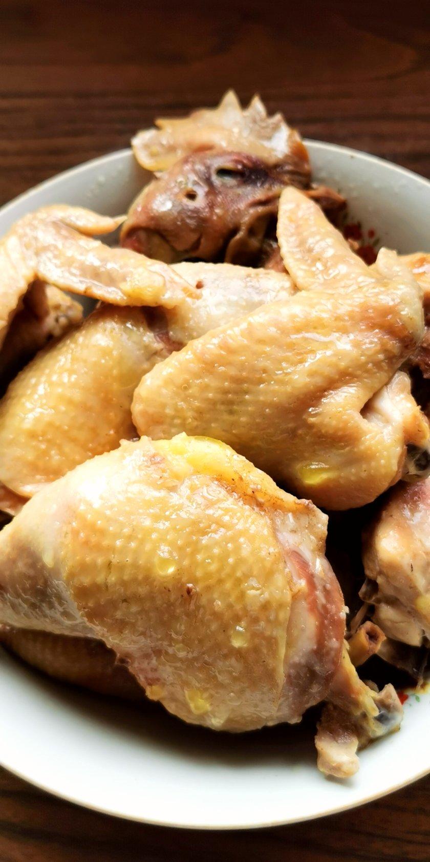 电饭煲 超级下饭盐焗鸡·电饭锅版 y立妈做的超级