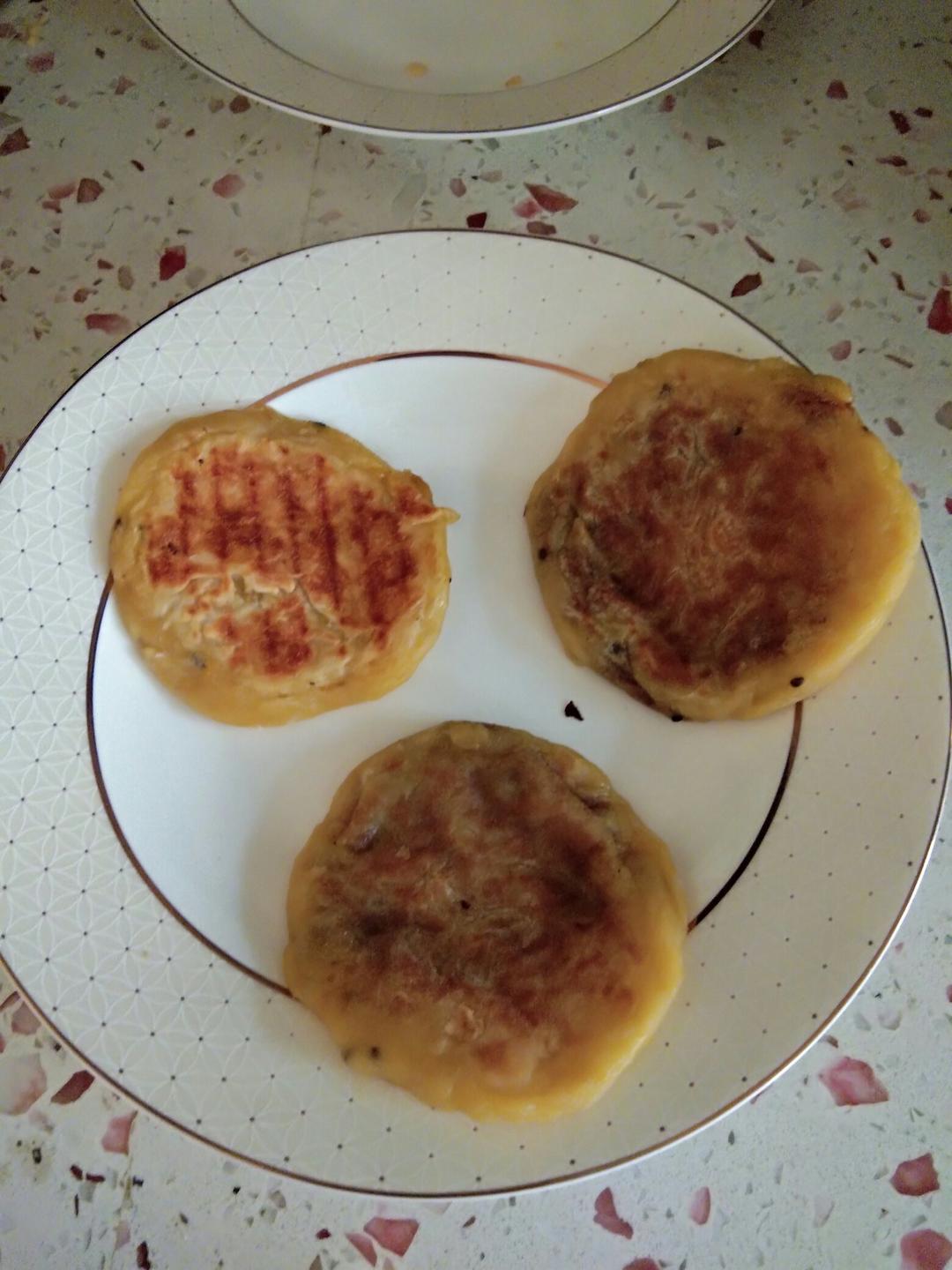 南瓜糯米饼