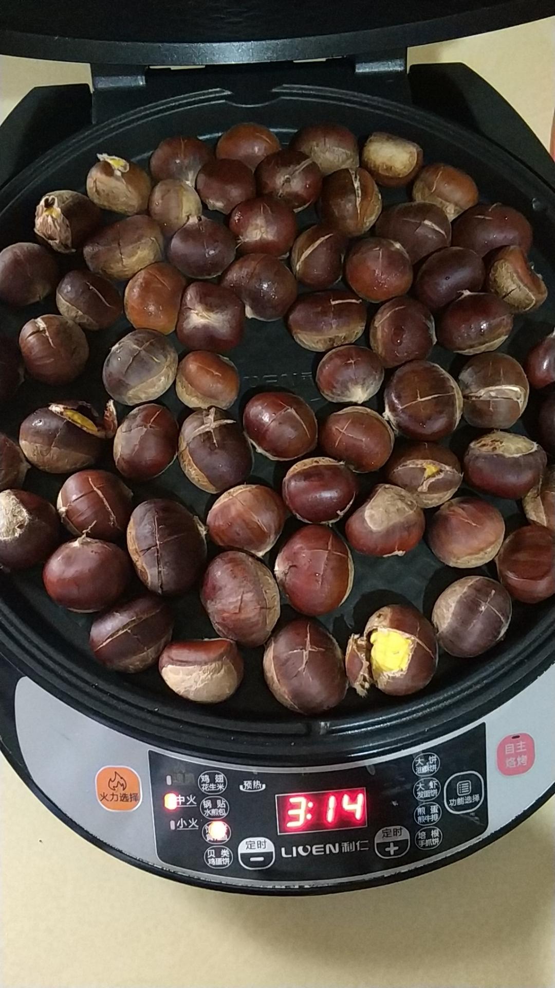 电饼铛烤板栗