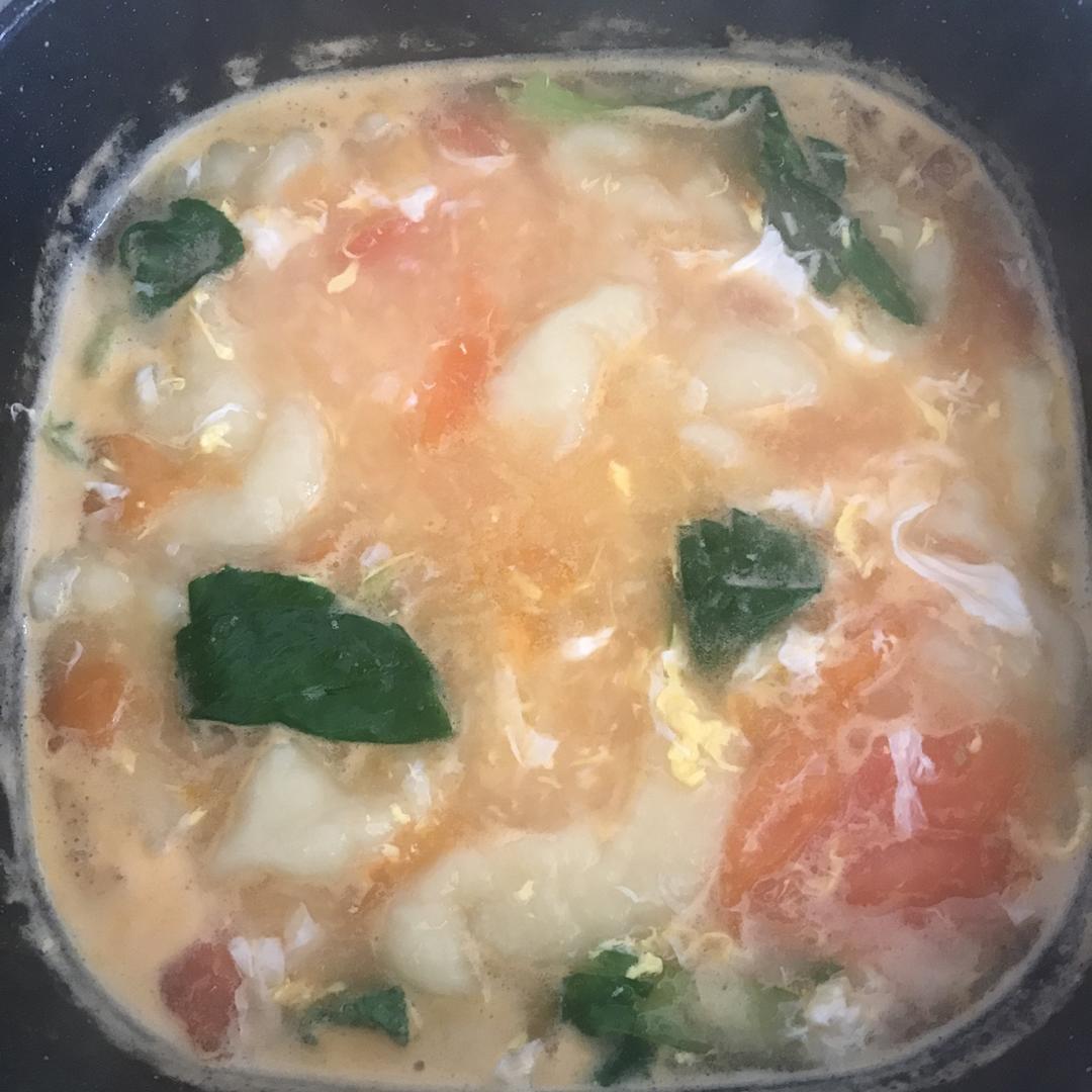 凉了也不会坨在一起的疙瘩汤