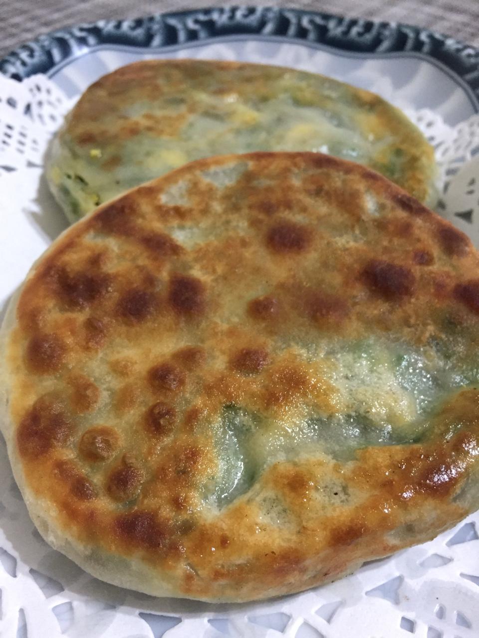 薄皮韭菜饼