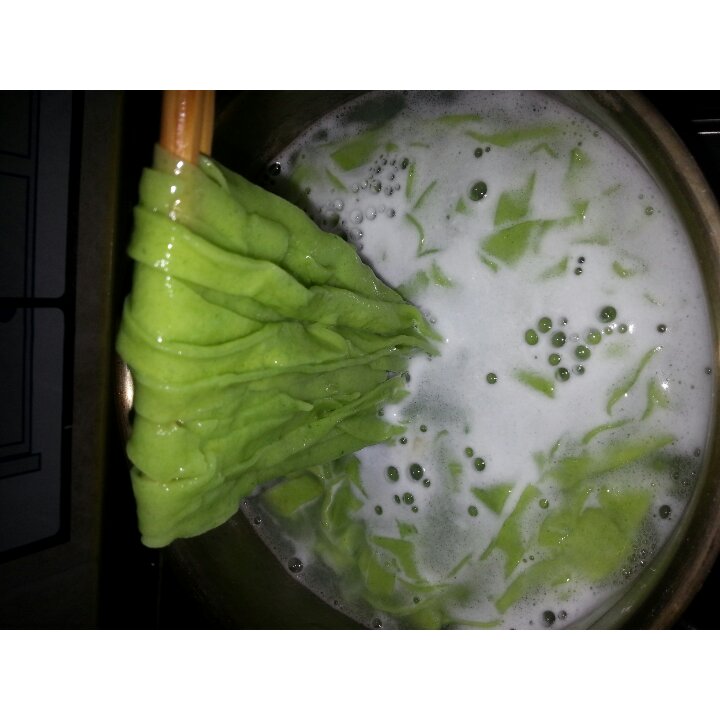 菠菜手工面