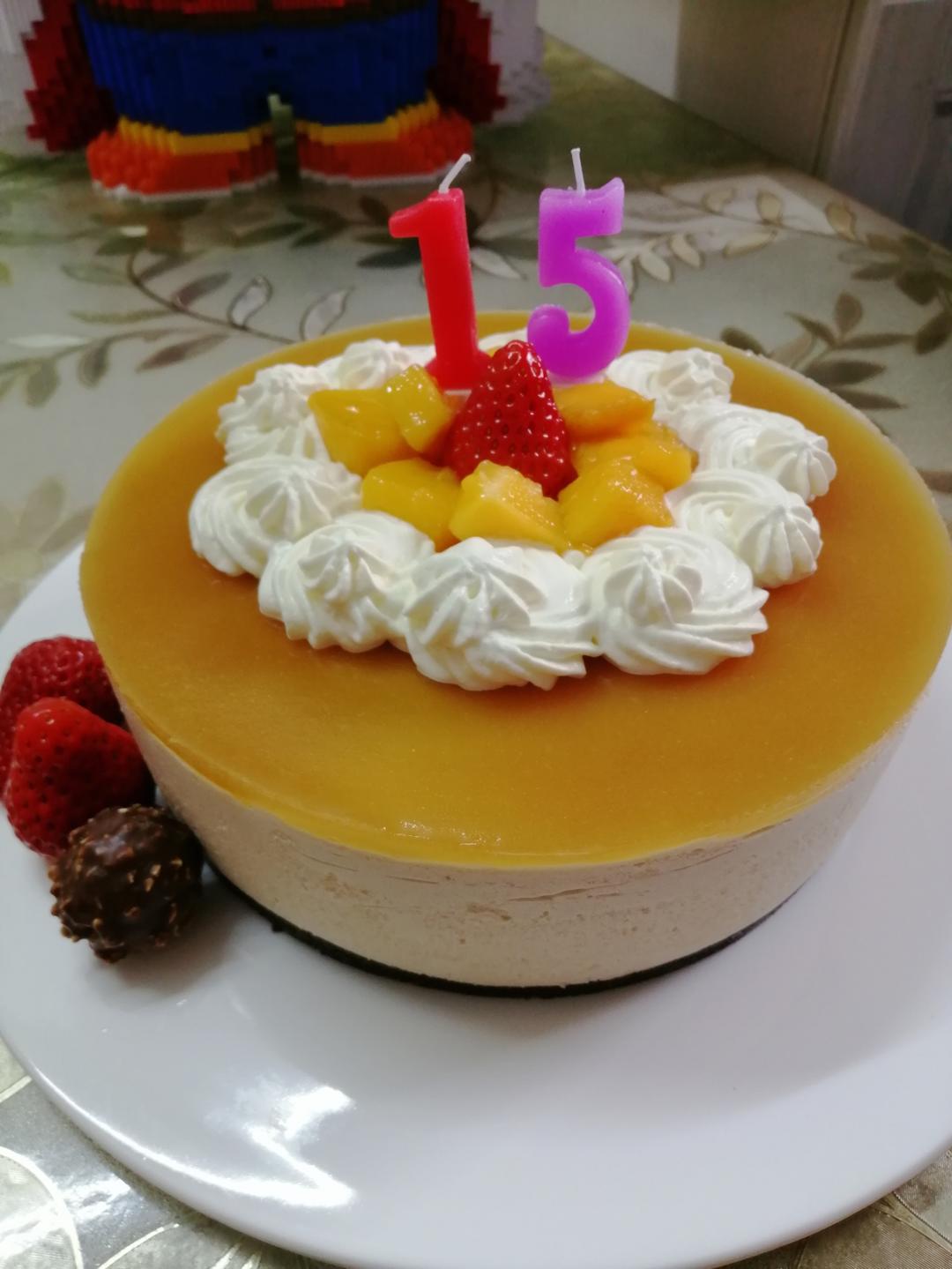 芒果慕斯蛋糕（六寸）