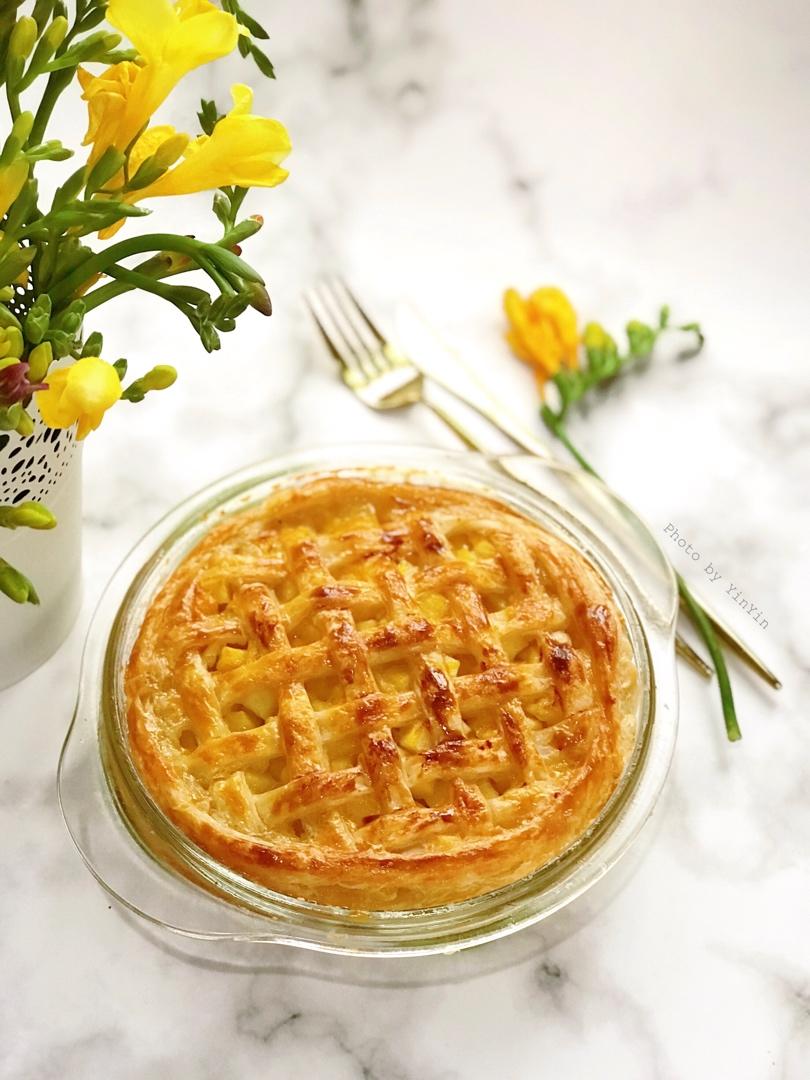 简易快手苹果派