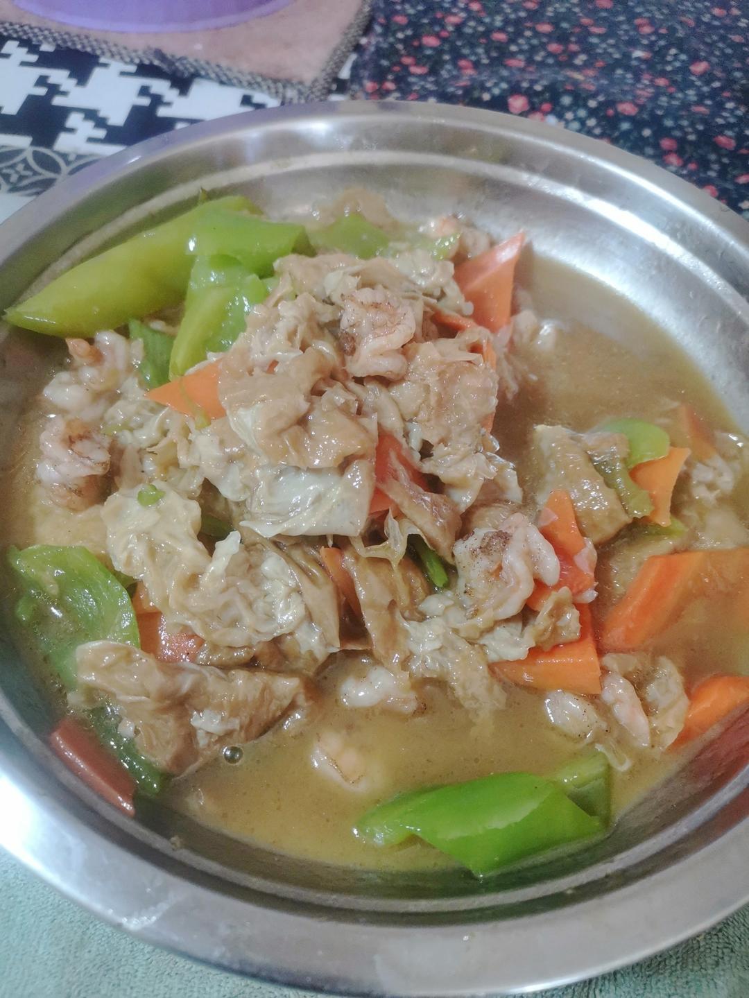 虾仁独面筋（天津版）