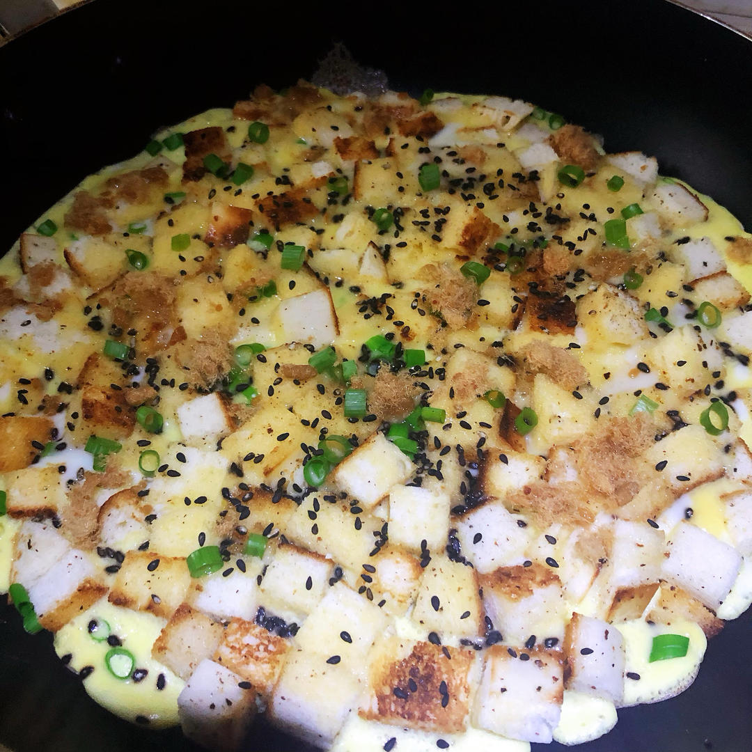 快手早餐新吃法:馒头摊鸡蛋