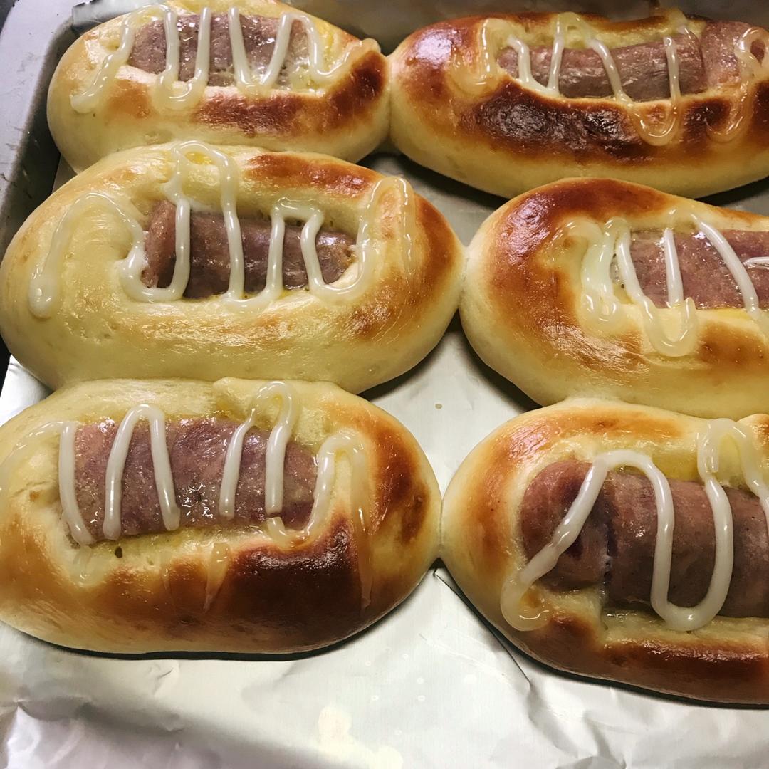 便捷简单易操作的香肠面包（超详细）
