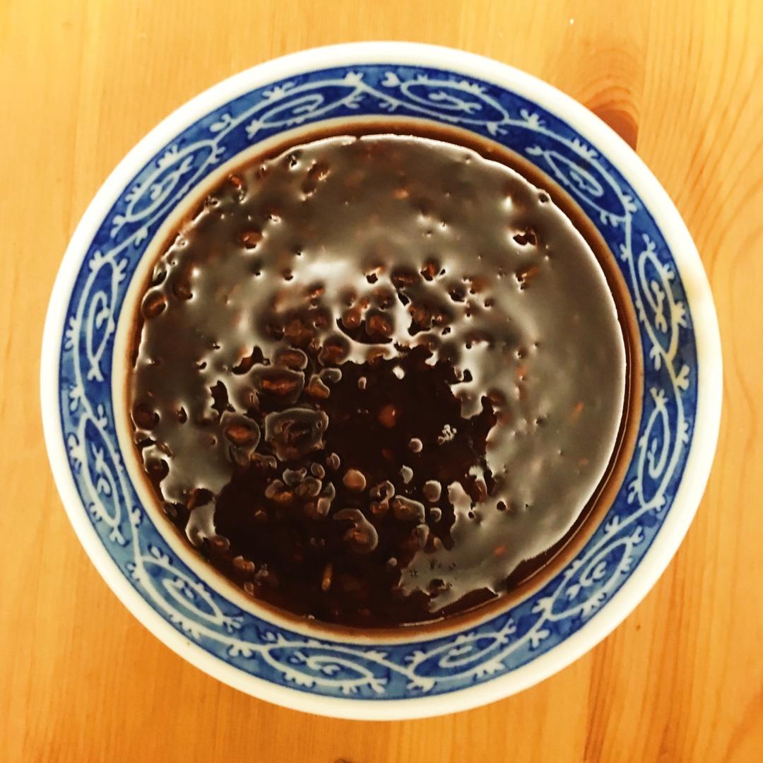 黑米粥