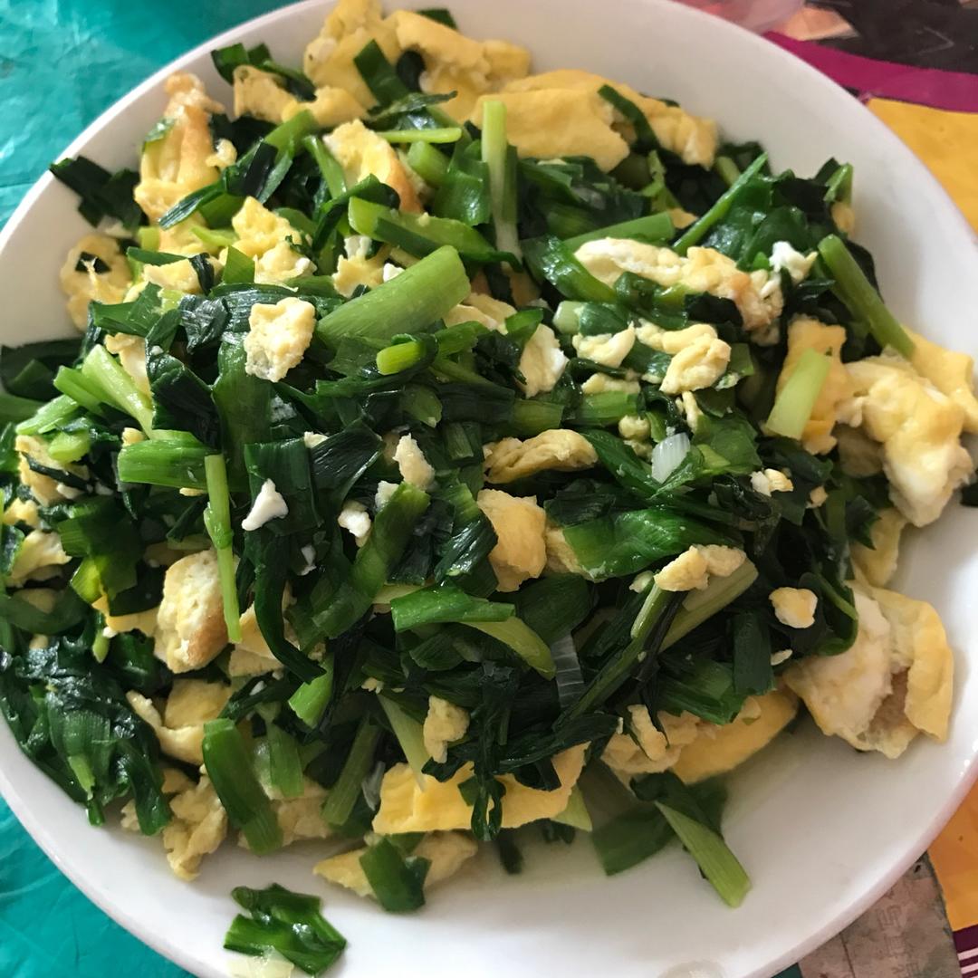 韭菜炒鸡蛋