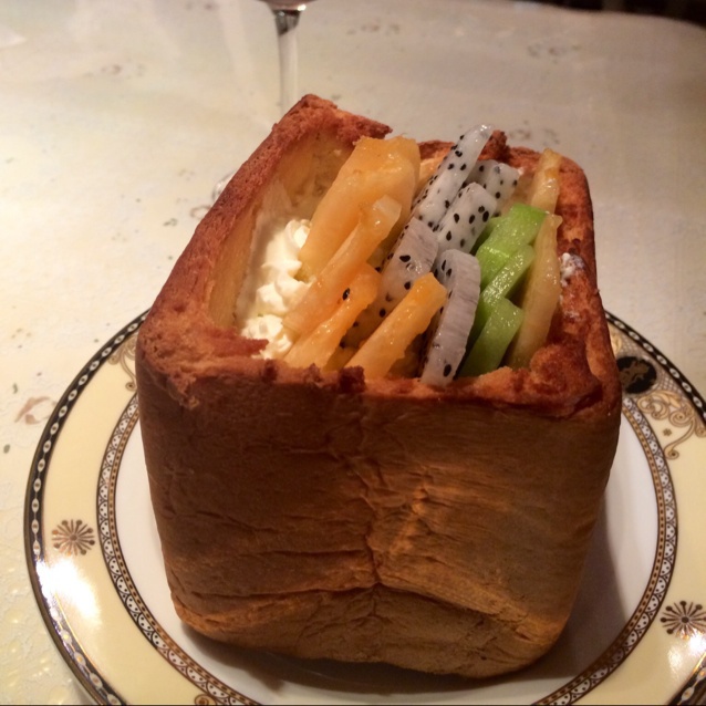 蜂蜜莓果厚多士