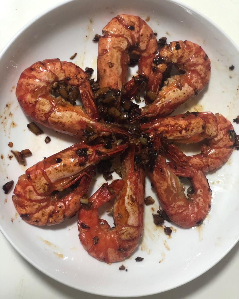 干烧大虾（黑虎虾）