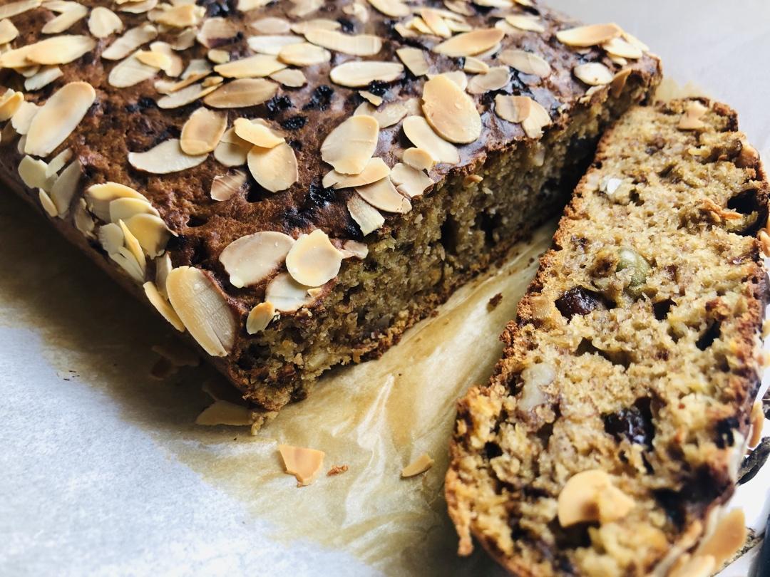 墨西哥朋友家祖传的超好吃的香蕉蛋糕【Banana Bread】