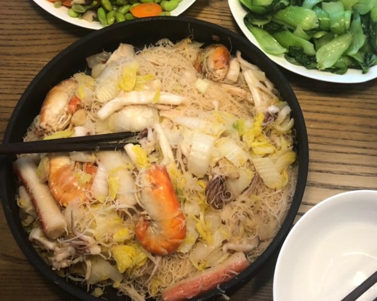 炒兴化粉的做法