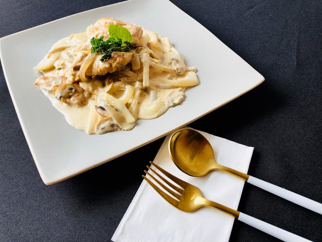 我的轻奢煮艺—奶油鸡肉烩菜