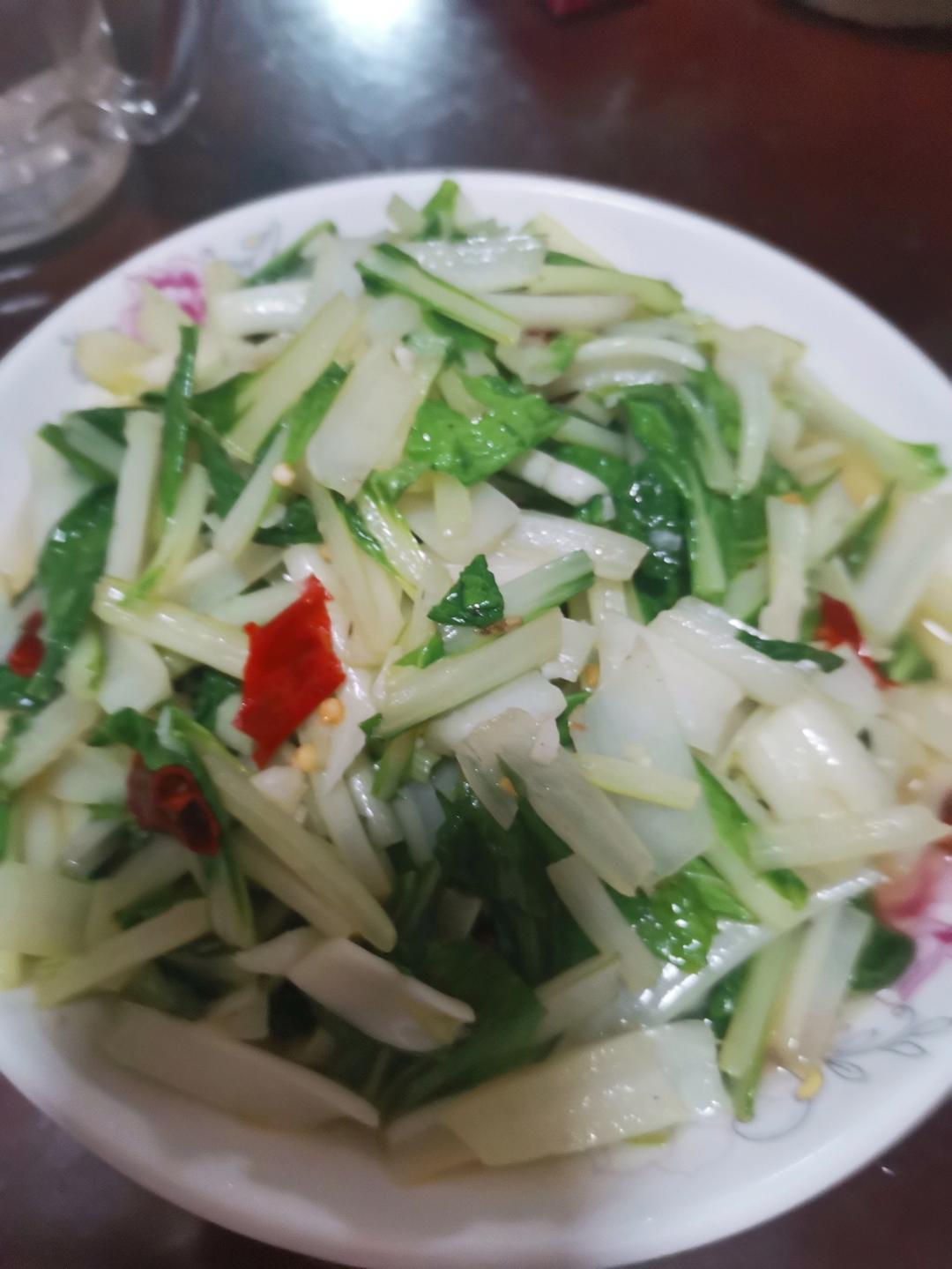炒小白菜