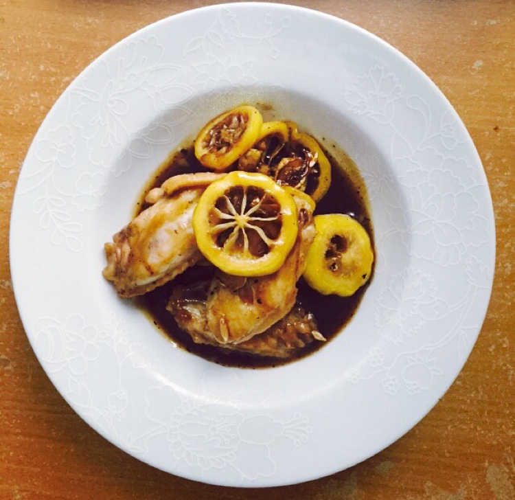 柠檬鸡翼--驰名香港，超简单又好吃