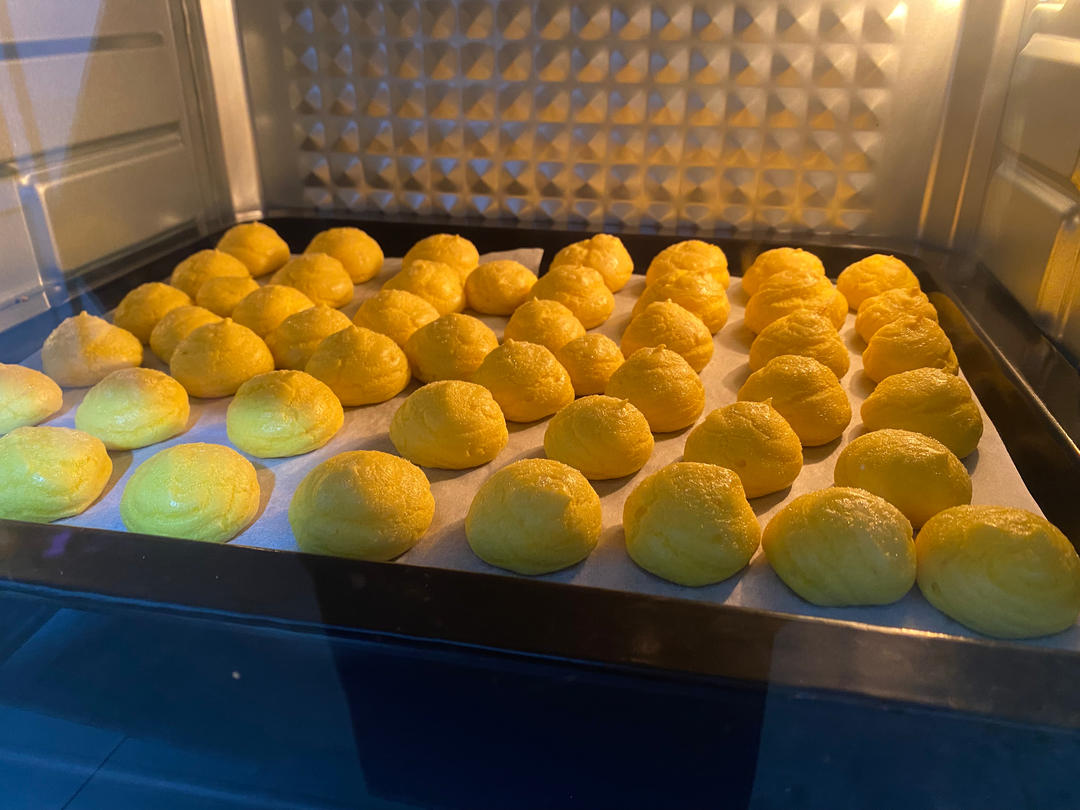 简单易成功的奶油小泡芙做法