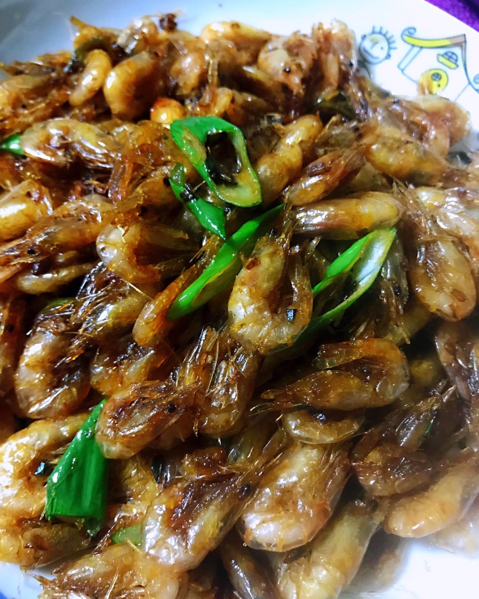 油爆小河虾