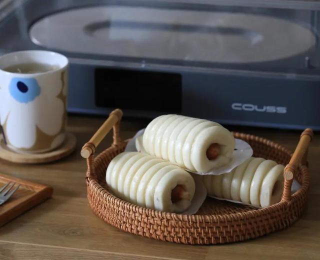 香肠馒头的做法