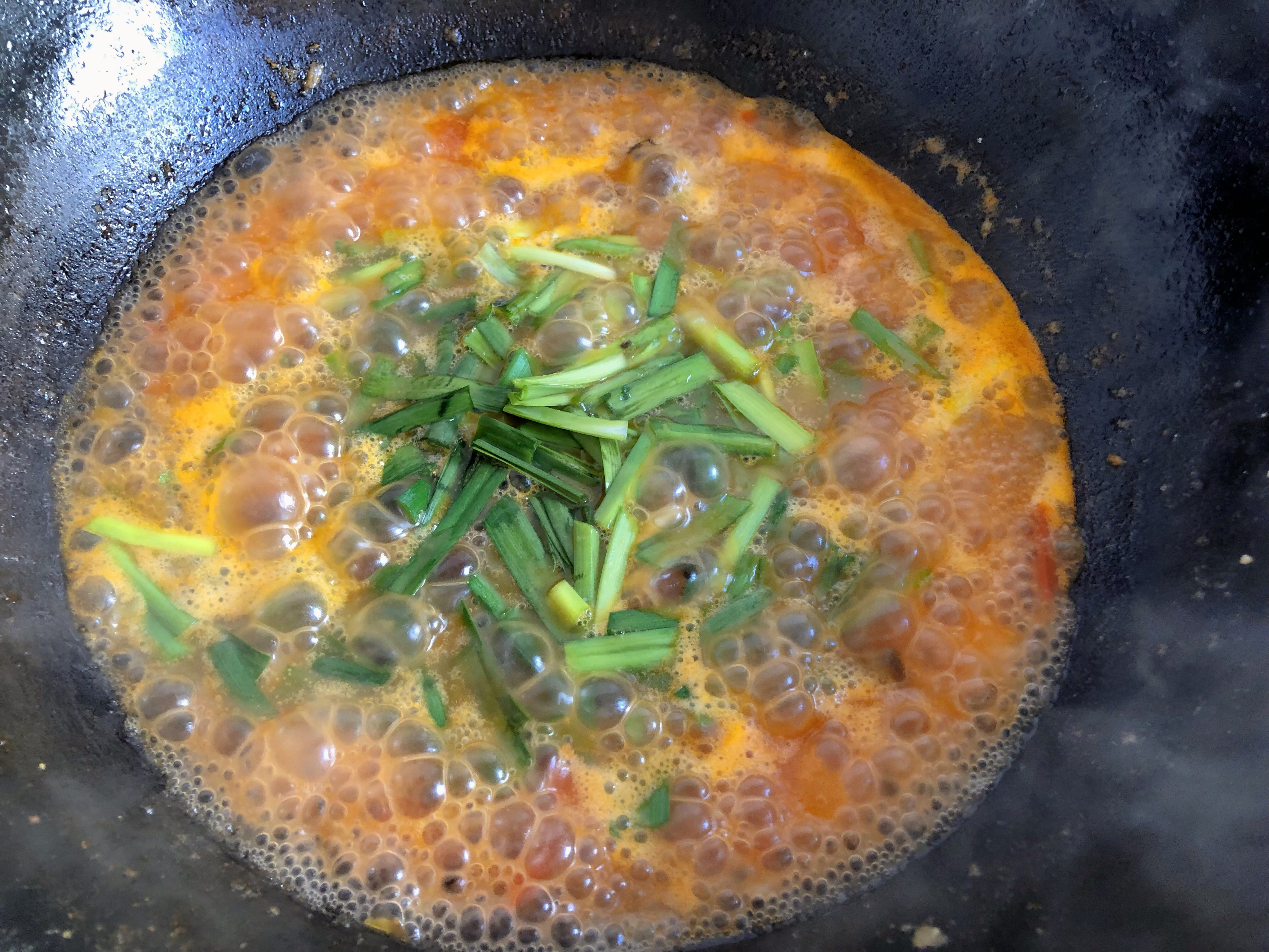 西红柿海参疙瘩汤的做法 步骤7