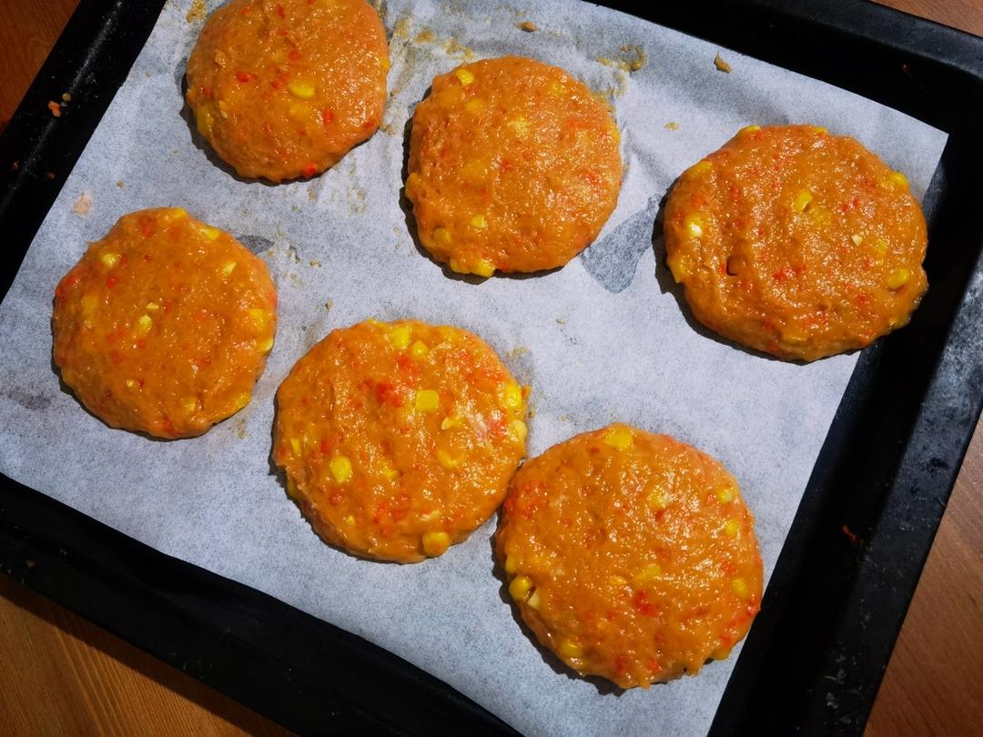超详细の自制健康汉堡鸡肉饼｜烤箱版田园脆鸡堡#Healthymeals#
