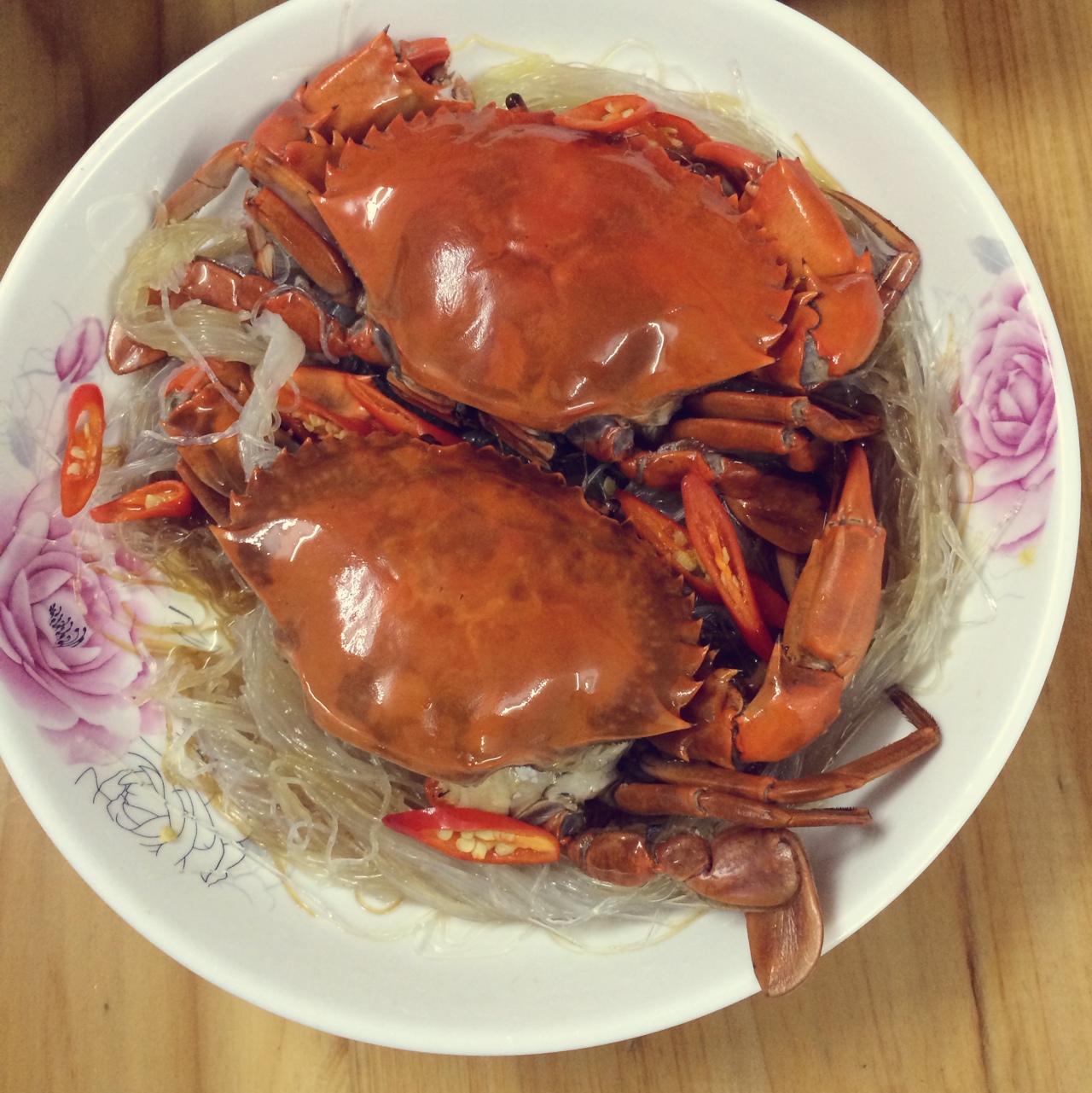 大只garden做的粉丝蒸红鲟