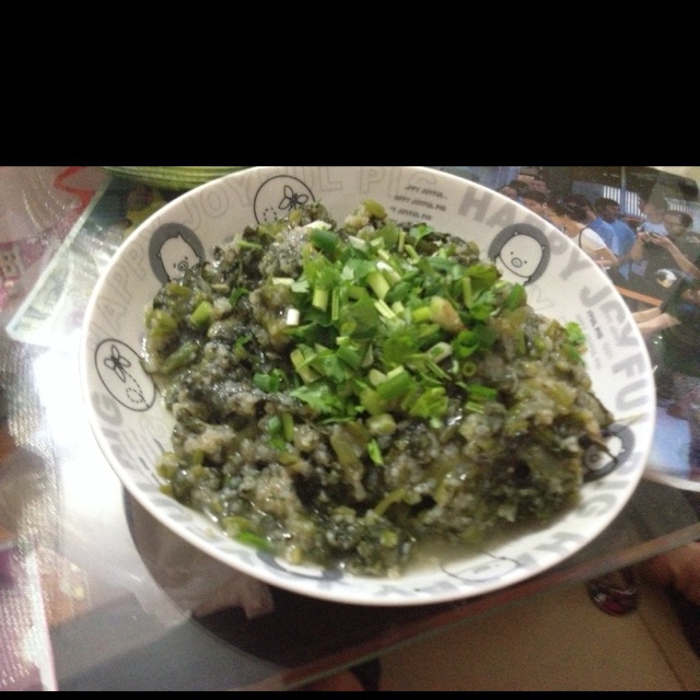 粉蒸茼蒿