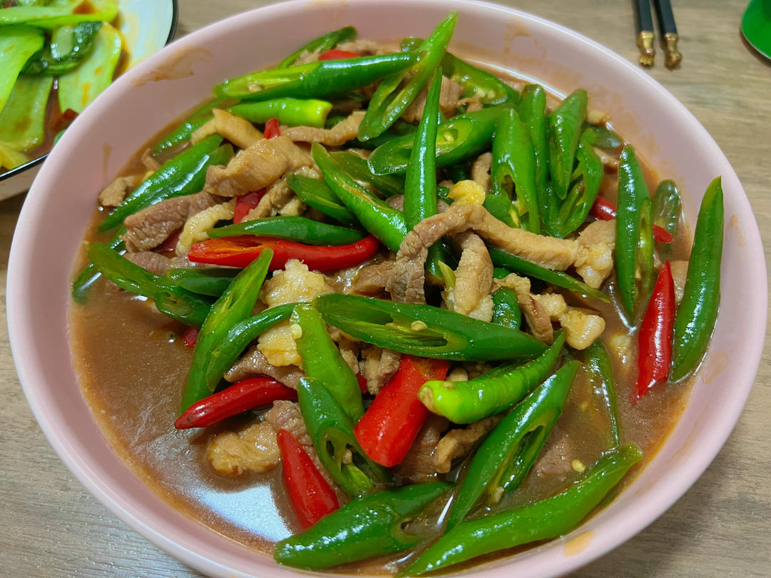 米饭杀手❗️超下饭的双椒炒肉丝