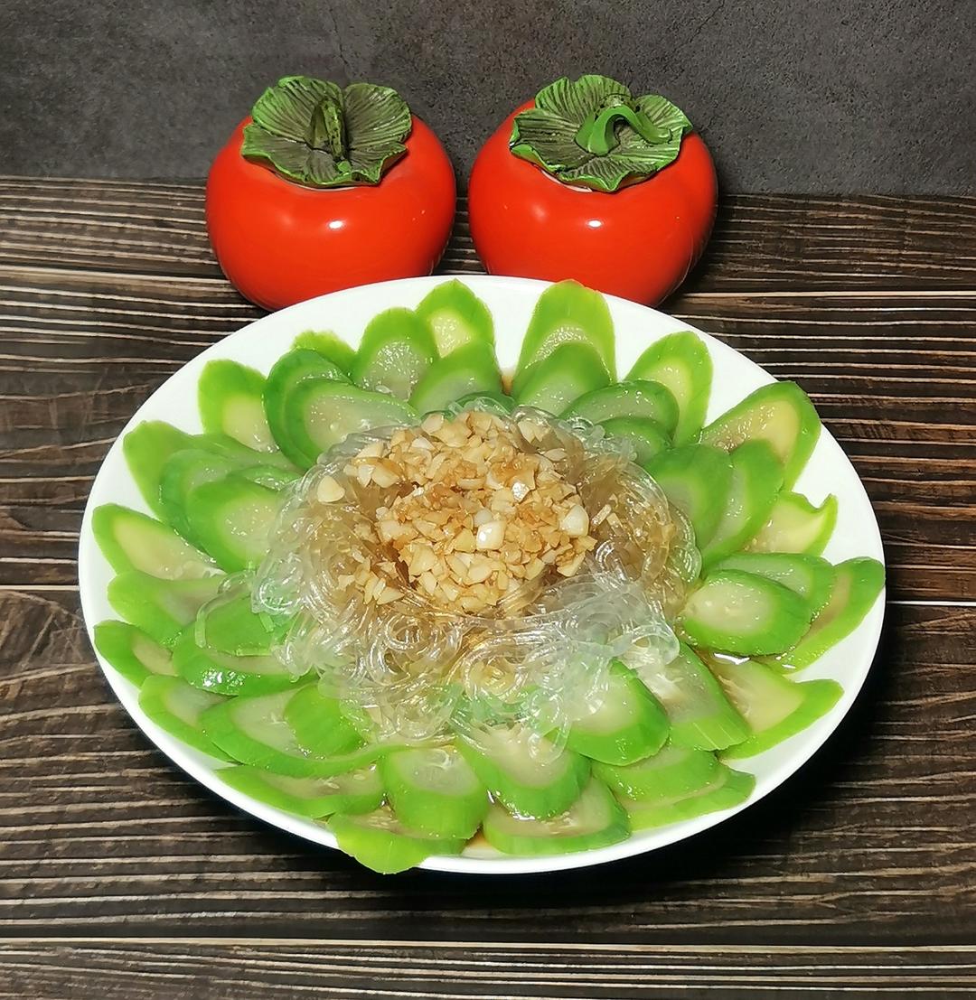 粉丝蒸丝瓜