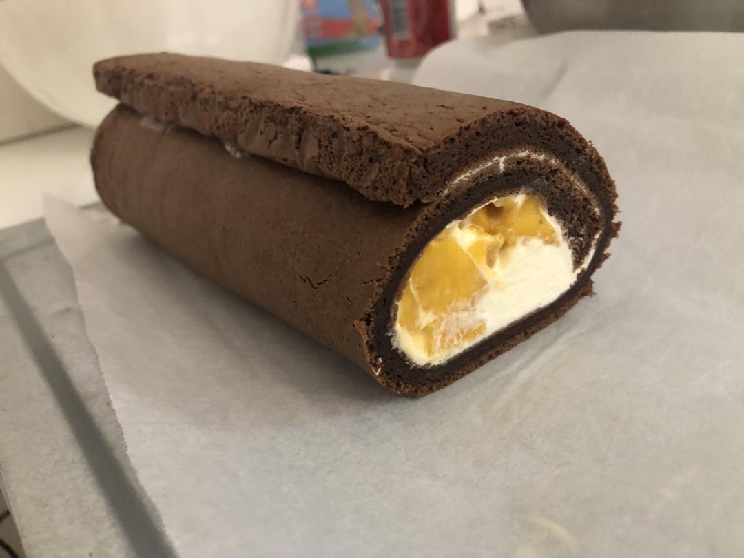 可可蛋糕卷