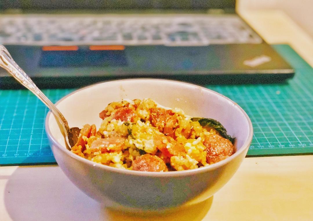 腊味煲仔饭（电饭煲版）