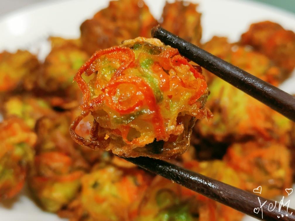 炸萝卜丝丸子的做法