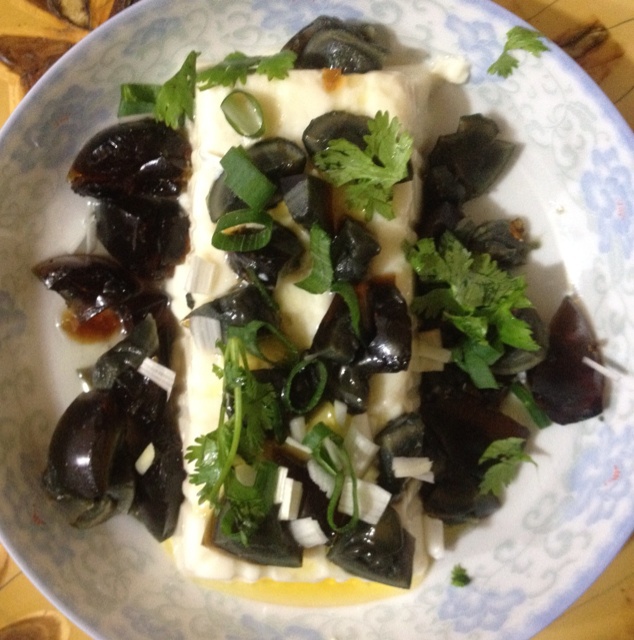 皮蛋豆腐