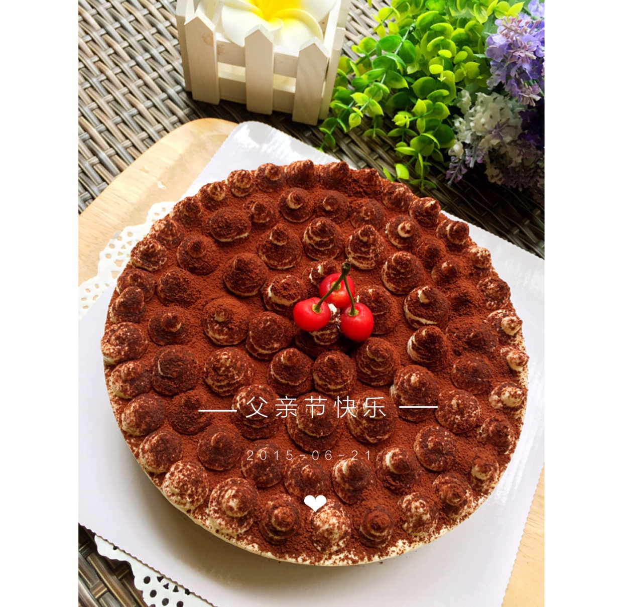 巧克力乳酪慕斯蛋糕