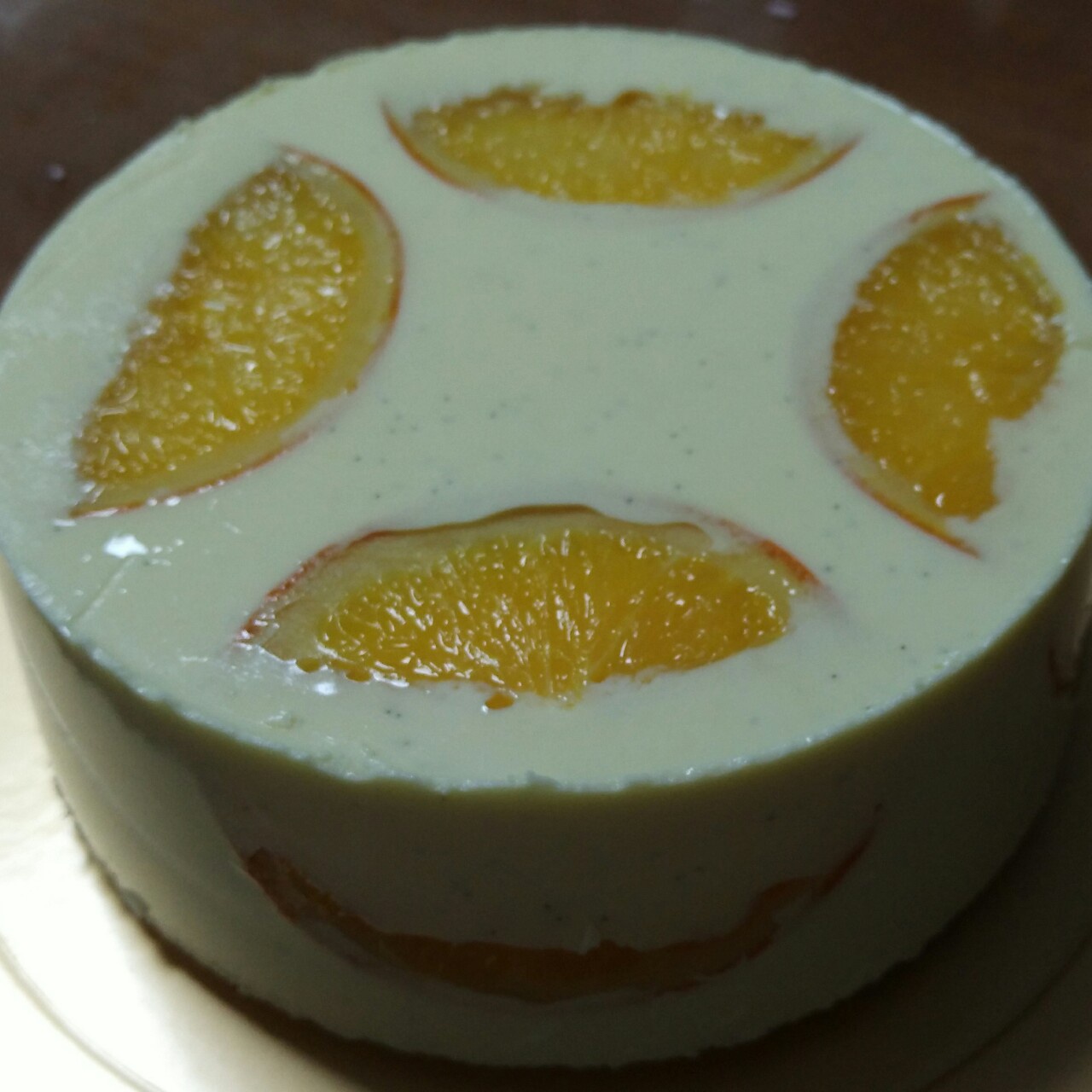 《Tinrry下午茶》教你做香橙慕斯（6寸配方）