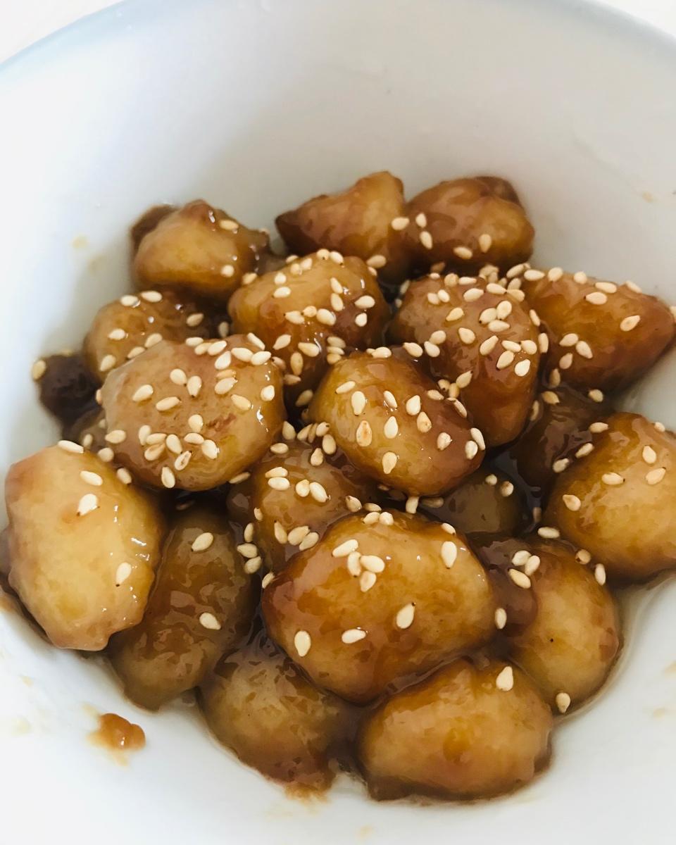 超糯超好吃的糖油粑粑(非油炸)