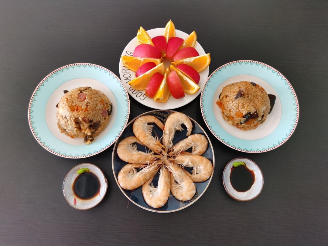 懒人必备～电饭煲腊肠焖饭