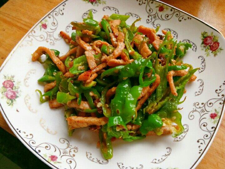 农家青椒肉丝