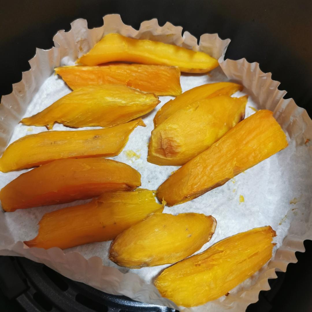 家庭空气炸锅版烤红薯干