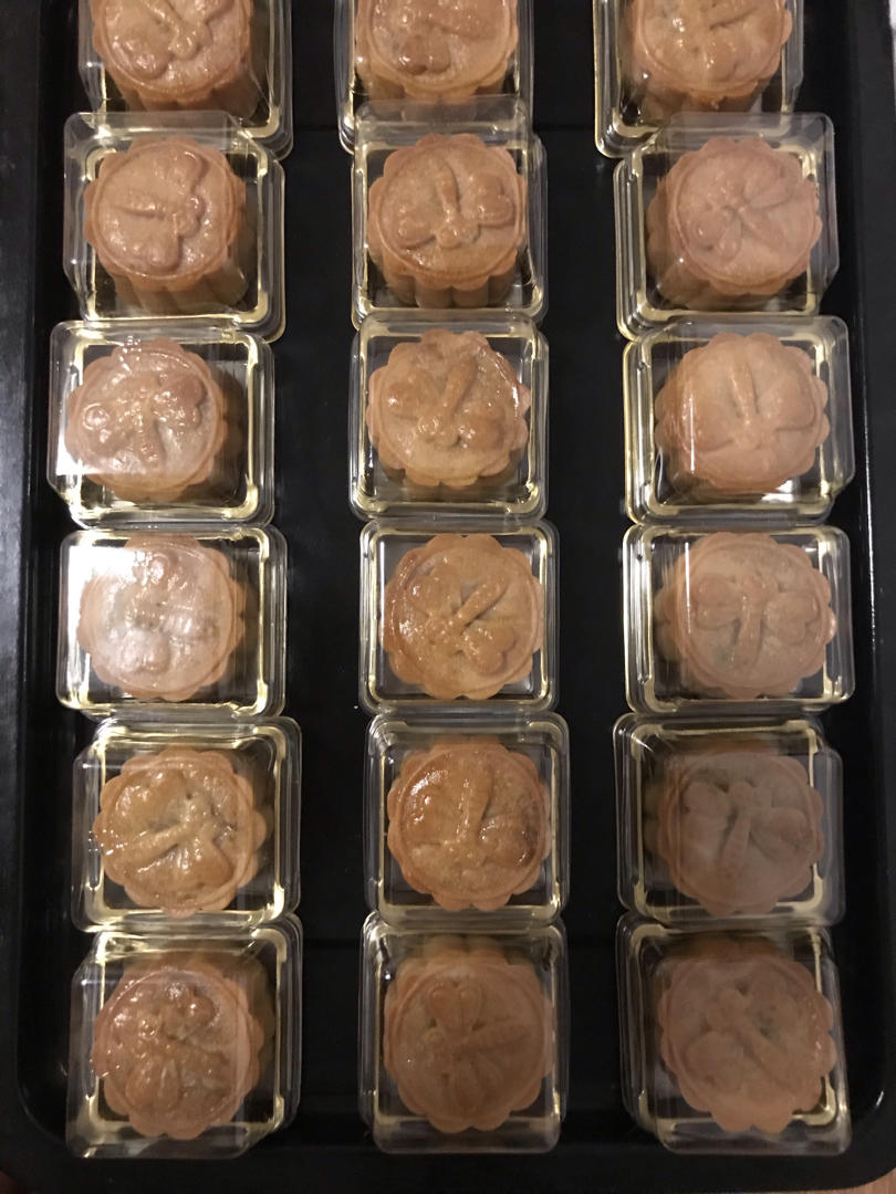 椰蓉奶香月饼（多次实验，配方超好用！）