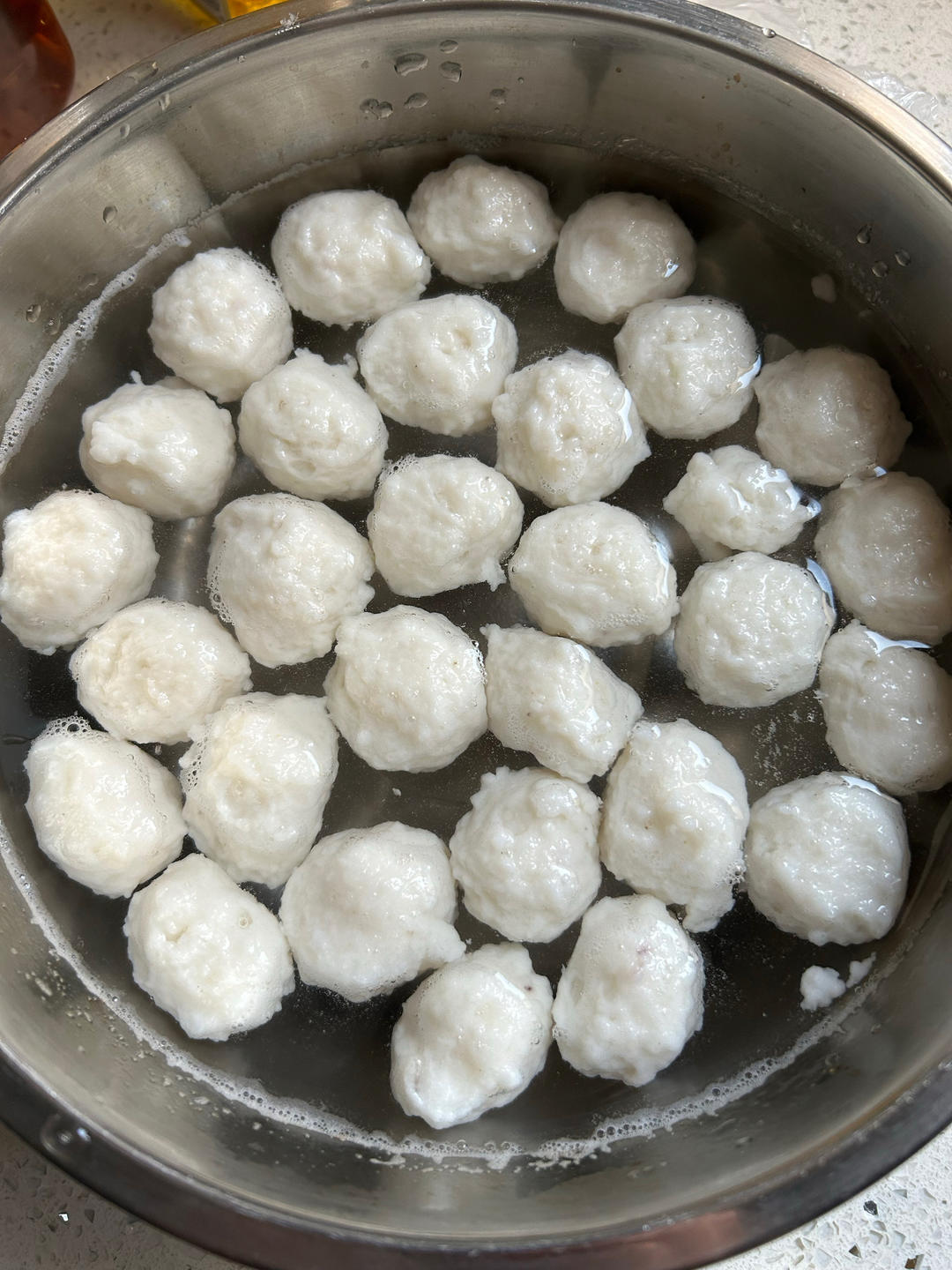 墨鱼丸（花枝丸）存了好久的配方今天有时间写出来了。