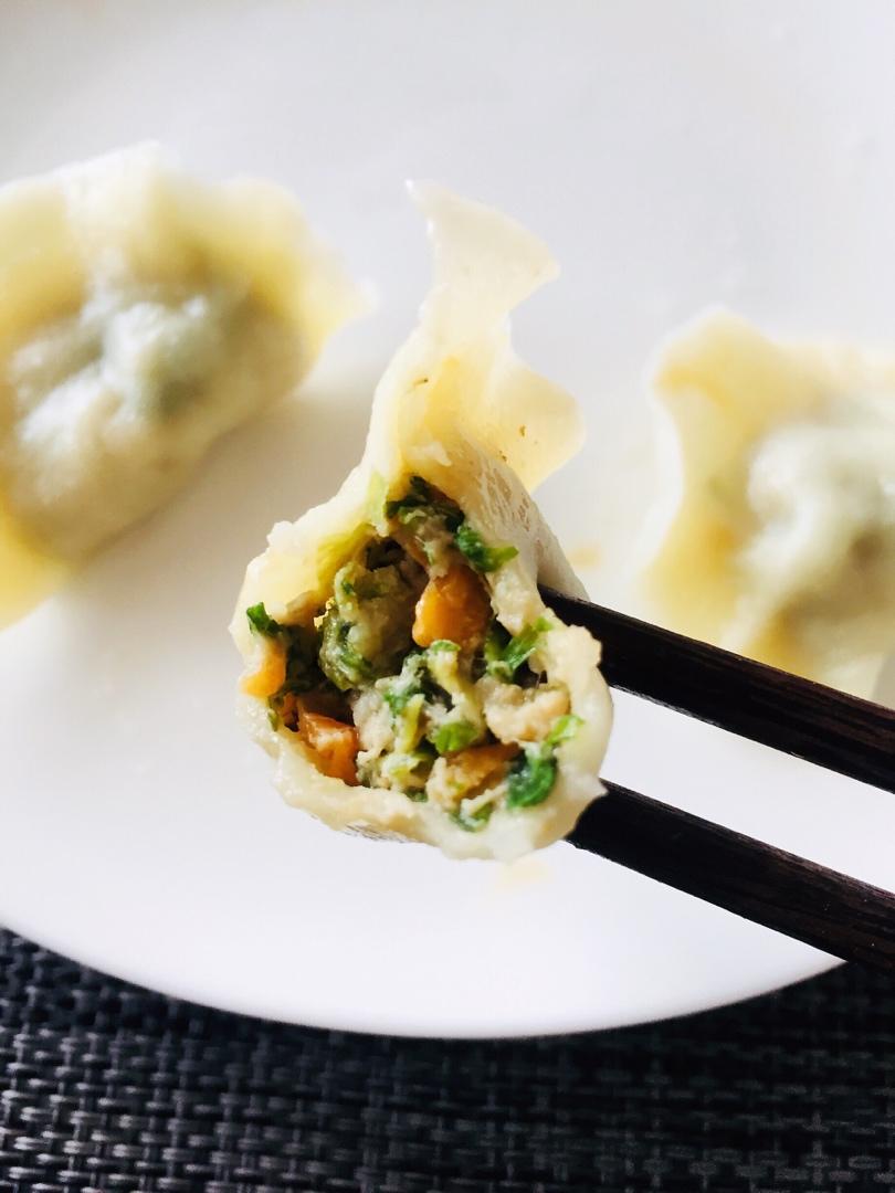 抱抱海英菜肉饺