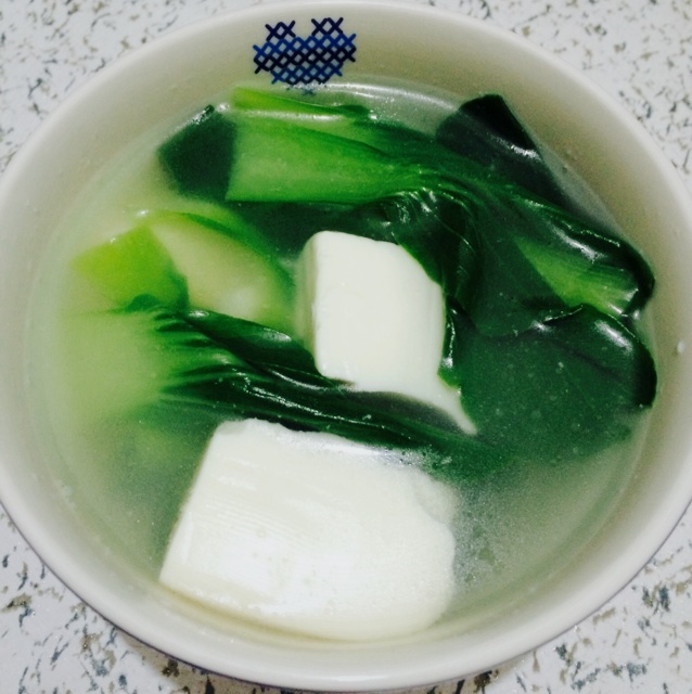 青菜豆腐汤